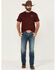 Image #1 - RANK 45® Men's Roadrunner Wash Ambush Slim Straight Stretch Denim Jeans, Medium Wash, hi-res