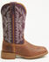 Image #2 - Justin Women's Ashtyn Performance Western Boots - Broad Square Toe, Tan, hi-res