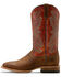 Image #2 - Ariat Men's Sting Western Boots - Broad Square Toe, Tan, hi-res
