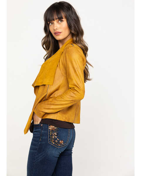 Image #3 - Shyanne Women's Faux Suede Embroidered Jacket, , hi-res