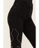 Image #2 - Idyllwind Women's Alameda High Risin Studded Stretch Flare Jeans, Black, hi-res