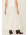 Image #4 - Angie Women's Tiered Midi Skirt, Ivory, hi-res