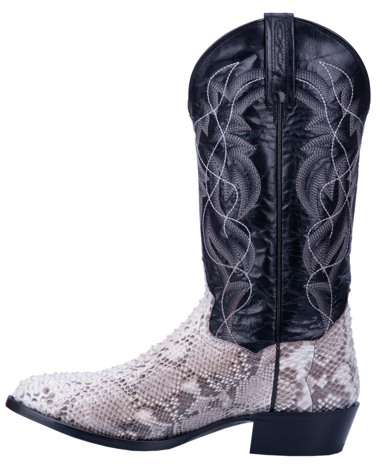 Image #3 - Dan Post Men's Manning Western Boots - Round Toe, Python, hi-res