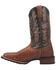 Laredo Men's Broken Bow Western Performance Boots - Broad Square Toe, Rust Copper, hi-res