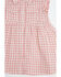 Image #2 - Angel Dear Toddler Girls' Plaid Print Sleeveless Snap Western Dress, Pink, hi-res