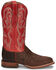 Justin Men's Mingus Walnut Western Boots - Broad Square Toe, Tan, hi-res