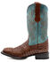 Image #3 - Ferrini Men's Caiman Print Performance Western Boots - Broad Square Toe, Rust Copper, hi-res