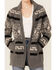 Image #2 - Pendleton Women's Long Sleeve Westerley Cardigan, Grey, hi-res