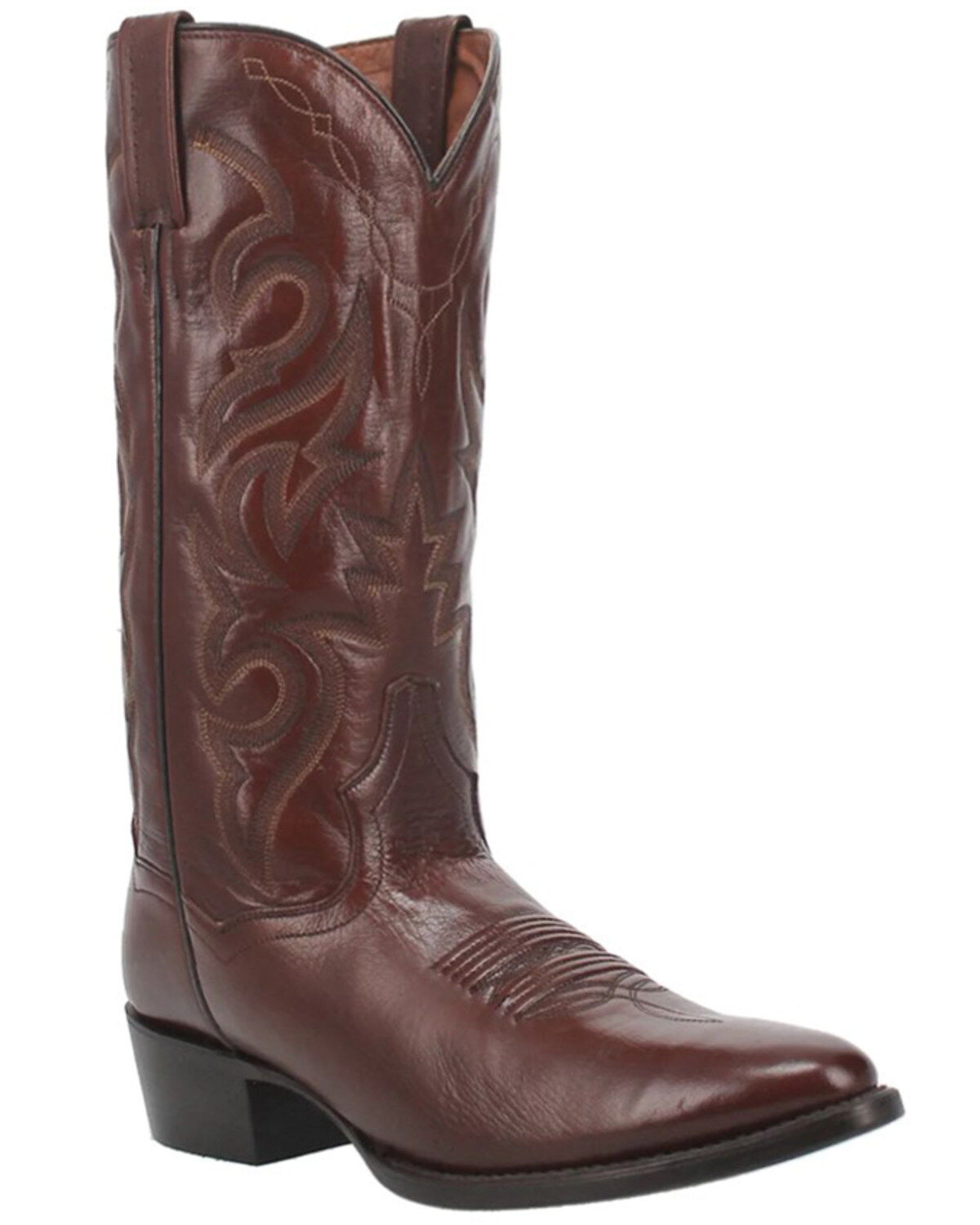 Image #1 - Dan Post Men's Mignon Western Boots - Round Toe, Tan, hi-res