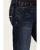 Image #2 - Ariat Men's Rebar M4 Edge Low Rise Maritime Wash Bootcut Jeans, Blue, hi-res