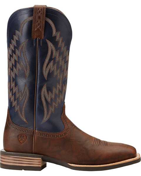 Ariat Tycoon Cowboy Boots - Square Toe, Brown, hi-res