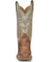 Image #3 - Justin Boots Women's Tan Smooth Ostrich Western Boots - Square Toe, Tan, hi-res