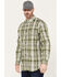 Image #2 - Carhartt Men's FR Force Loose Fit Twill Plaid Print Long Sleeve Button Down Work Shirt, , hi-res