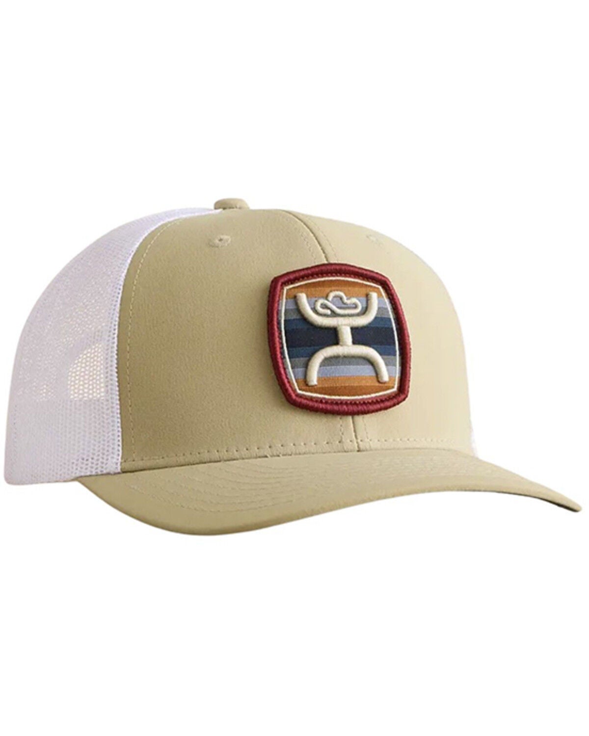 Hooey Men's Zenith Trucker Cap, Tan, hi-res
