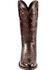 Image #4 - Lucchese Men's Charles Crocodile Belly Cowboy Boots - Round Toe, Black Cherry, hi-res