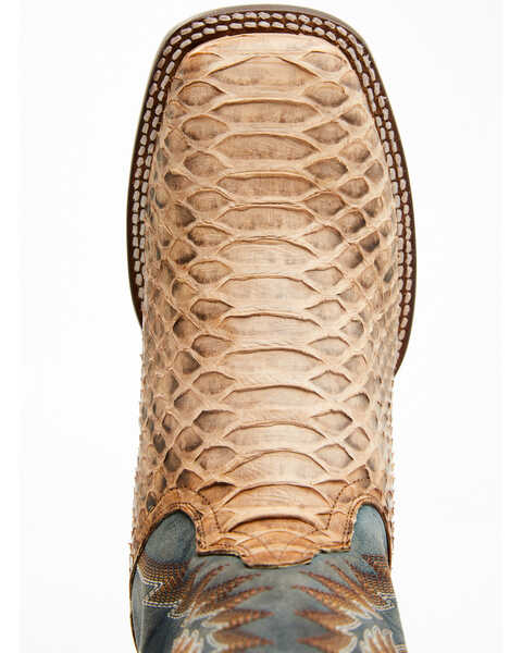Image #6 - Dan Post Men's Templeton Exotic Snake Western Boots - Broad Square Toe, Tan, hi-res
