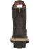 Image #3 - Carolina Women's Elm Logger Work Boots - Steel Toe, Dark Brown, hi-res