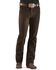 Image #2 - Wrangler Men's Slim Fit 936 Cowboy Cut Jeans, Chocolate, hi-res