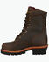 Image #3 - Chippewa Men's 9" Super Logger Waterproof Insulated Work Boots - Steel Toe, Brown, hi-res