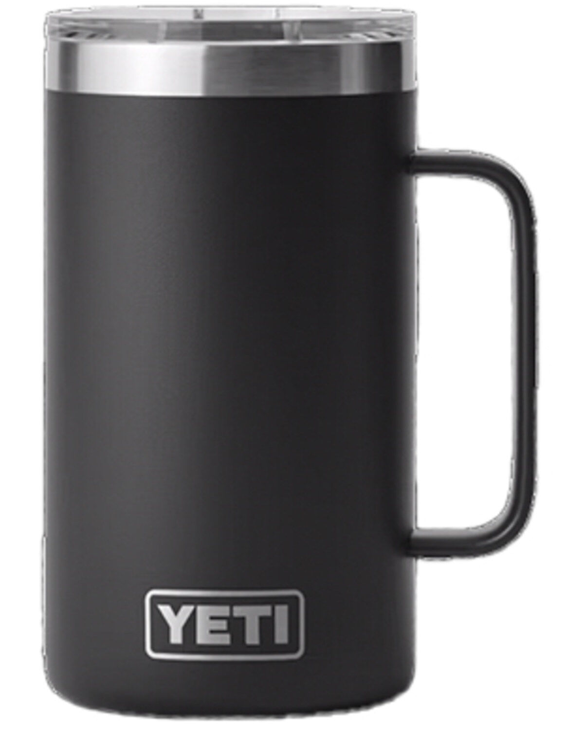 Image #1 - YETI Rambler®  MagSlider™ Lid 24oz Mug, Black, hi-res