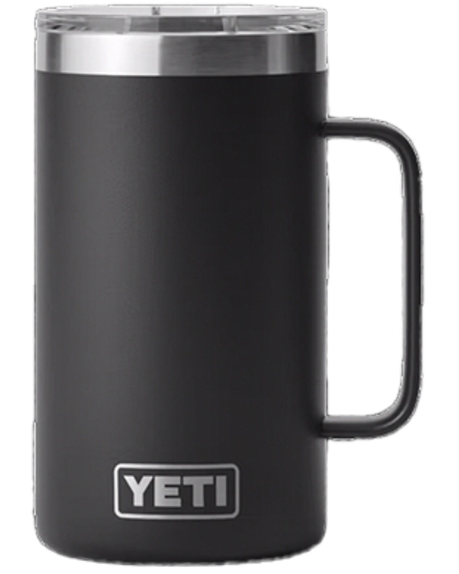 Image #1 - YETI Rambler® 24oz Mug with MagSlider™ Lid, Black, hi-res