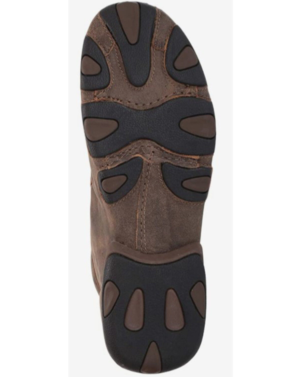 Image #7 - Twisted X Bomber Leather Lace-Up Driving Moccasins, Distressed, hi-res