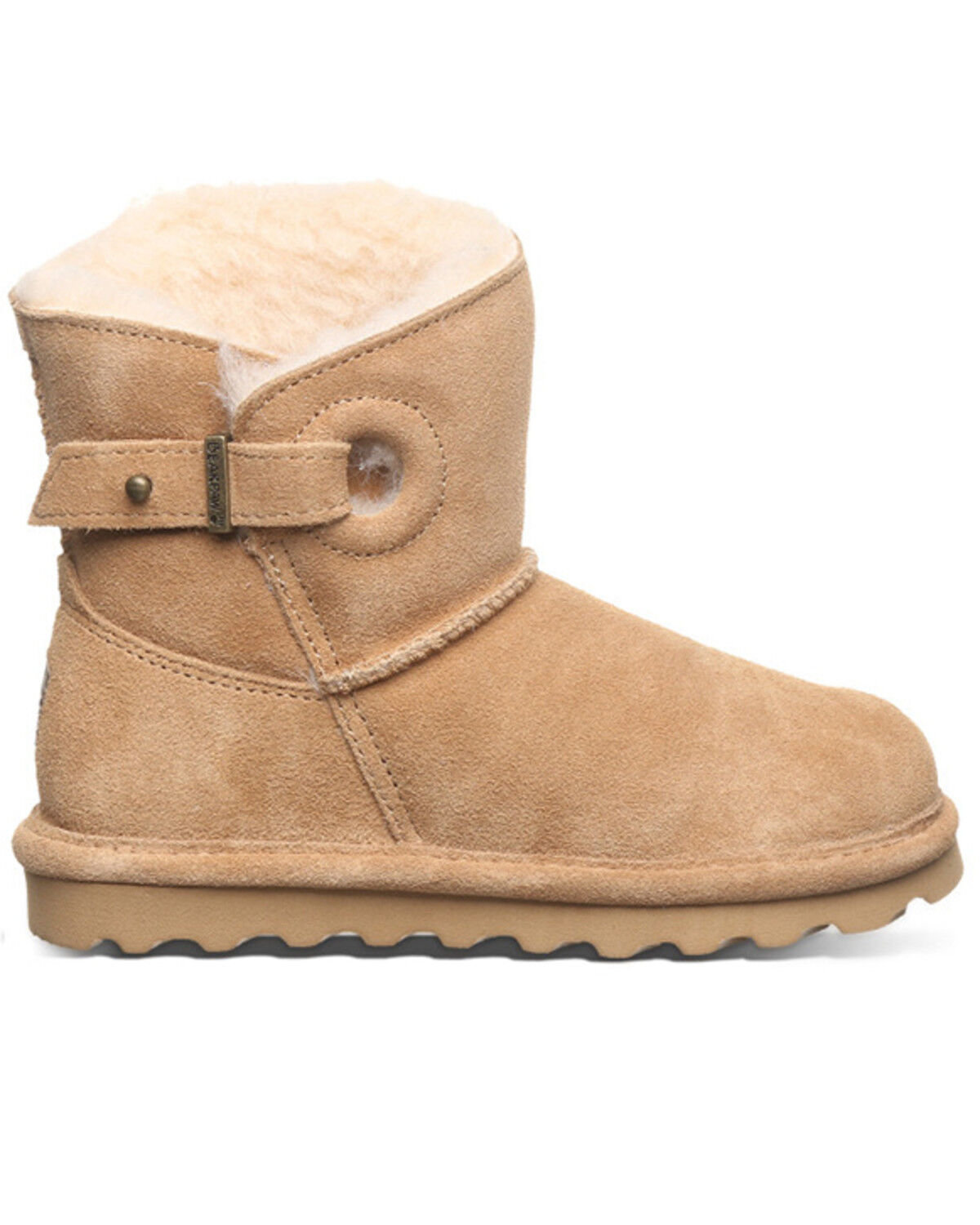 Image #2 - Bearpaw Girls' Isabelle Casual Boots, Chestnut, hi-res
