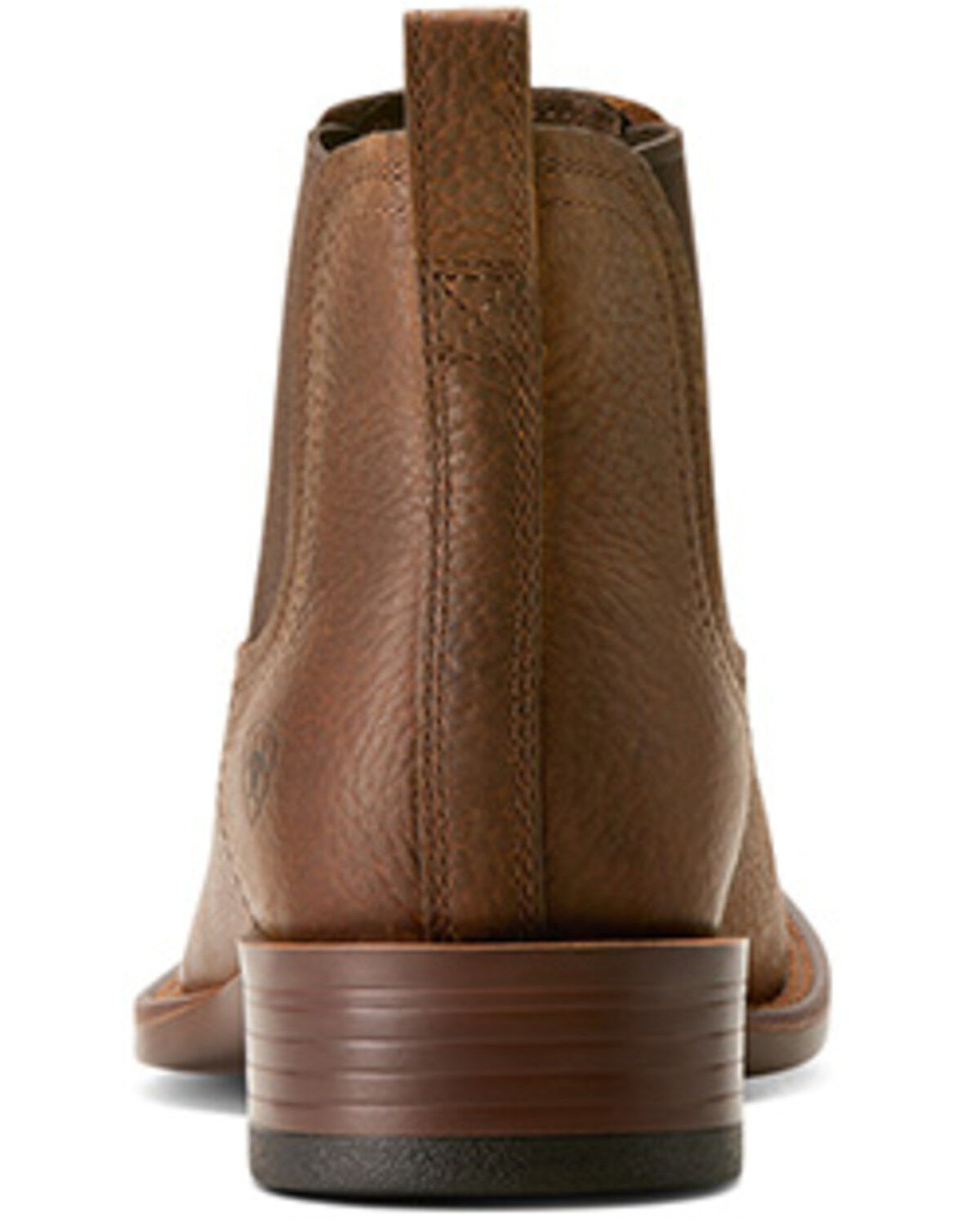 Image #3 - Ariat Men's Booker Ultra Chelsea Boots - Broad Square Toe, Brown, hi-res