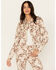 Image #1 - Shyanne Women's Southwestern Printed Cropped Jacket, Grey, hi-res