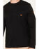 Image #3 - CAT Men's FR Long Sleeve Pocket Work T-Shirt, Black, hi-res