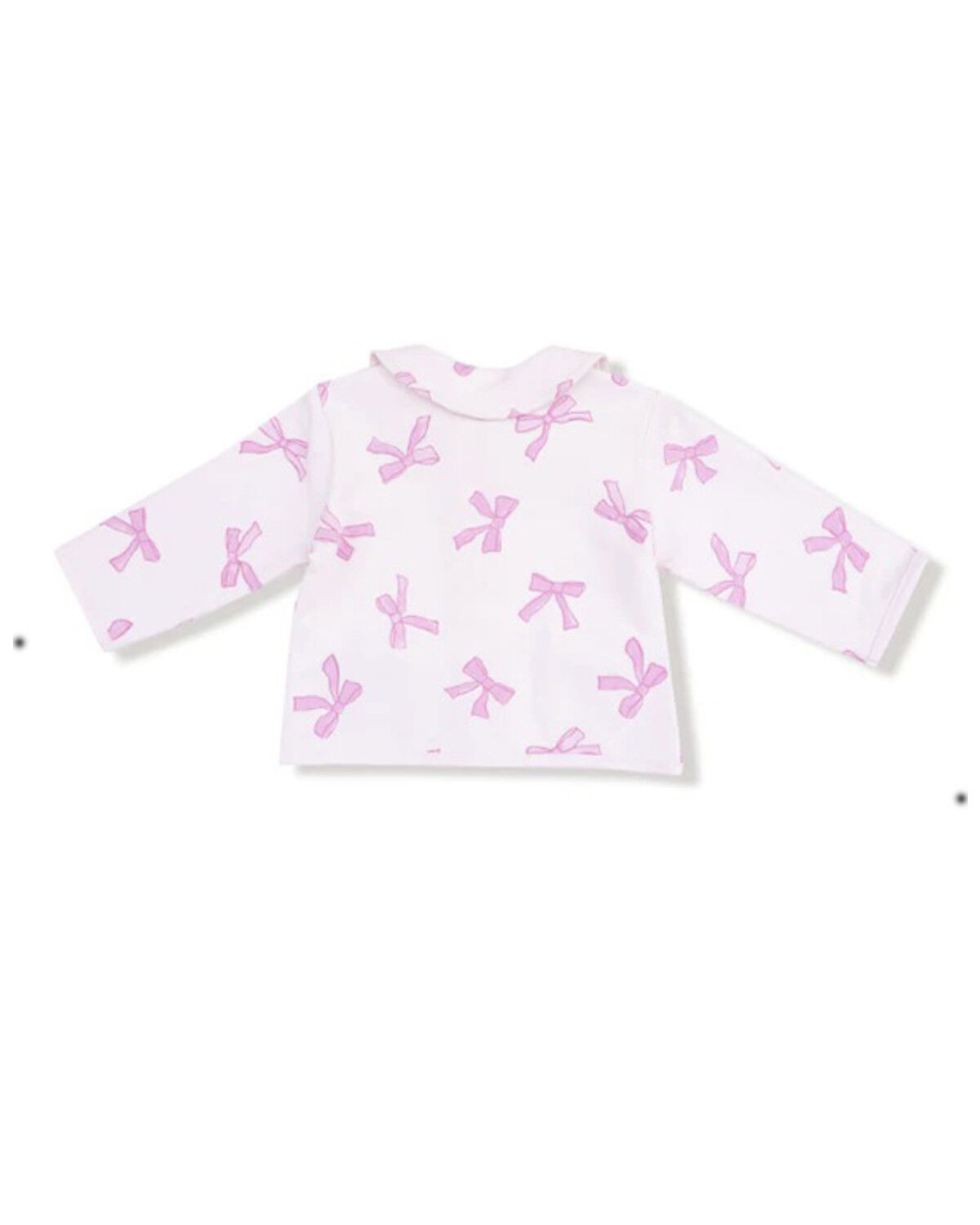 Image #2 - Angel Dear Toddler Girls' Bow Print Jacket, Light Pink, hi-res