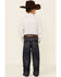 Image #1 - Cody James Little Boys' Night Hawk Medium Wash Mid Rise Stretch Relaxed Bootcut Jeans, Blue, hi-res