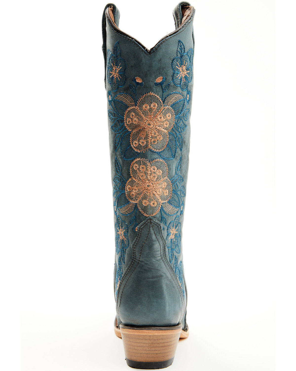 Product Name:  Circle G Women's Floral Embroidered Western Boots - Snip Toe
