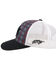HOOey Men's Southwestern Print University Of New Mexico Embroidered Logo Mesh-Back Trucker Cap , Black, hi-res