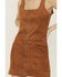 Image #3 - Blue B Women's Faux Suede Square Neck Mini Dress, , hi-res