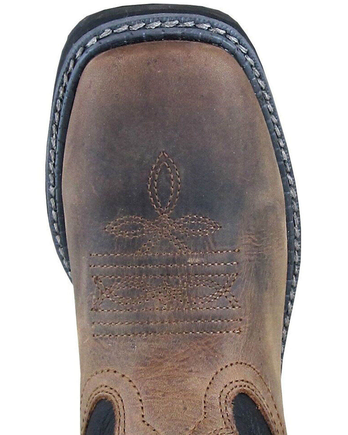 Image #2 - Smoky Mountain Boys' Stampede Western Boots - Square Toe, , hi-res