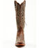 Image #4 - Durango Women's Crush Tall Western Boots - Snip Toe, Mahogany, hi-res