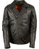 Image #1 - Milwaukee Leather Men's Triple Stitch Extra Long Biker Jacket - 4X, , hi-res