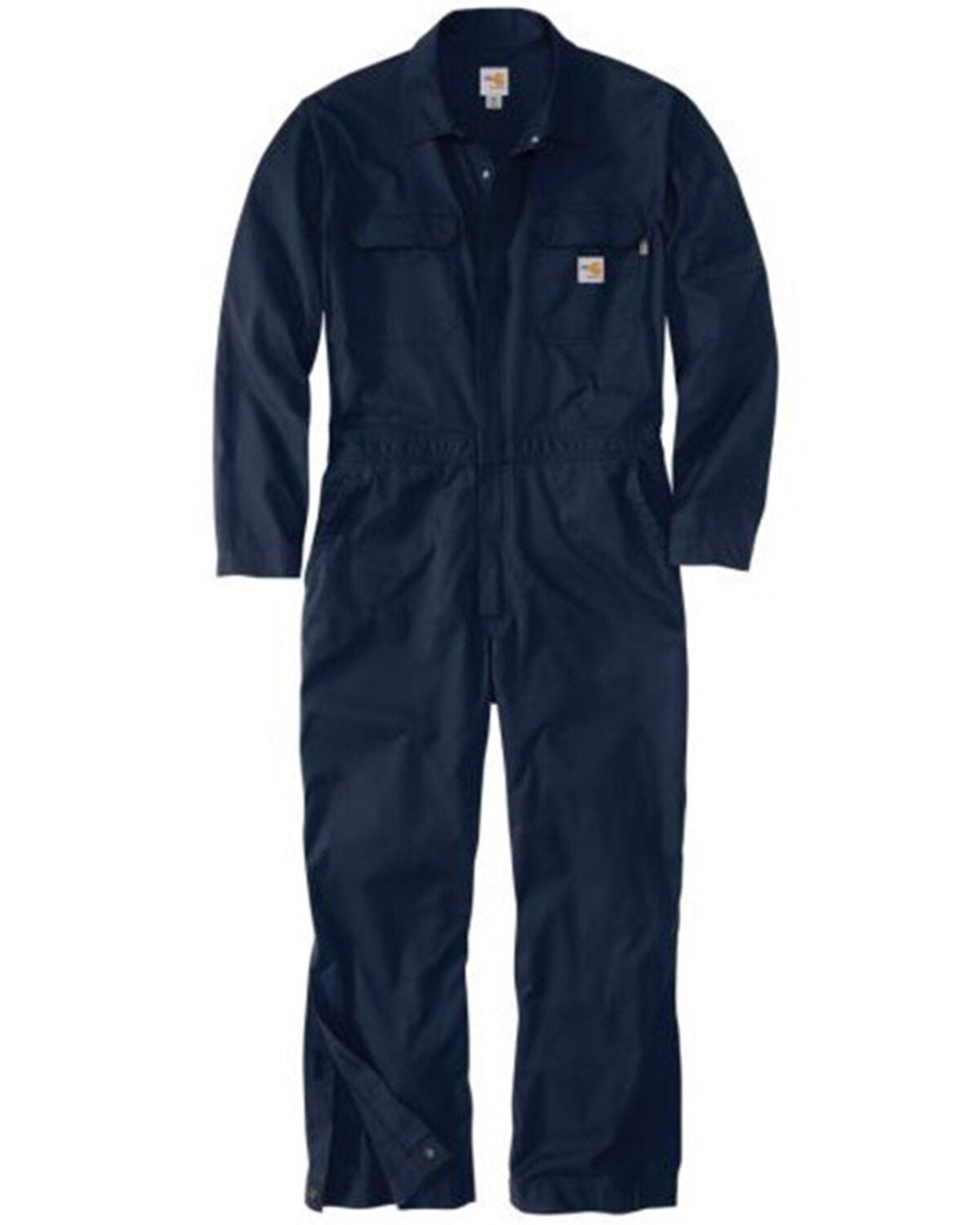 Carhartt Men's FR Loose Fit Twill Coveralls - Tall, Navy, hi-res