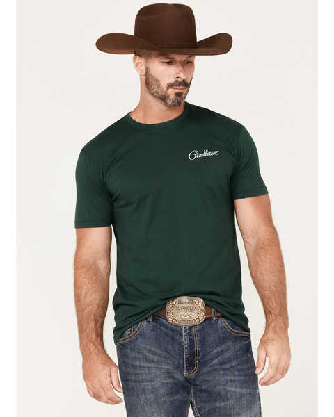 Pendleton Men's Crater Lake Graphic T-Shirt, Green, hi-res