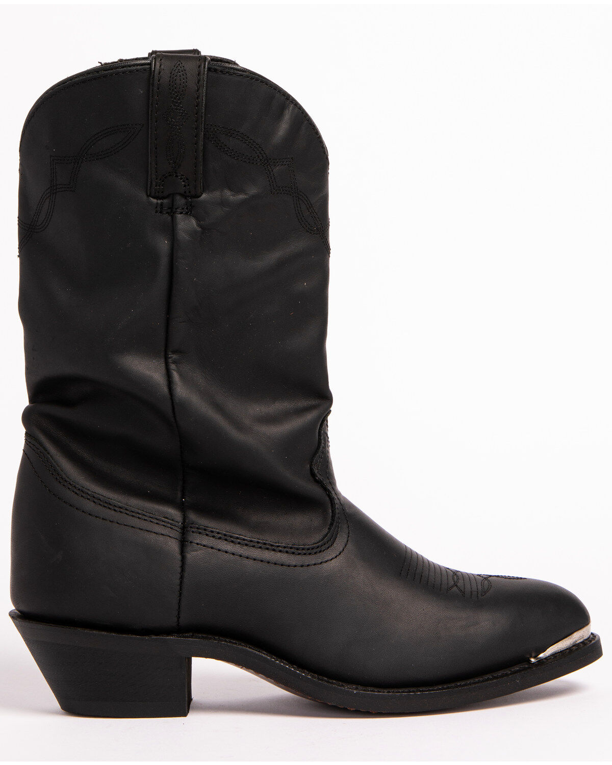 Image #2 - Shyanne Women's Patsy Slouch Western Boots - Round Toe, Black, hi-res
