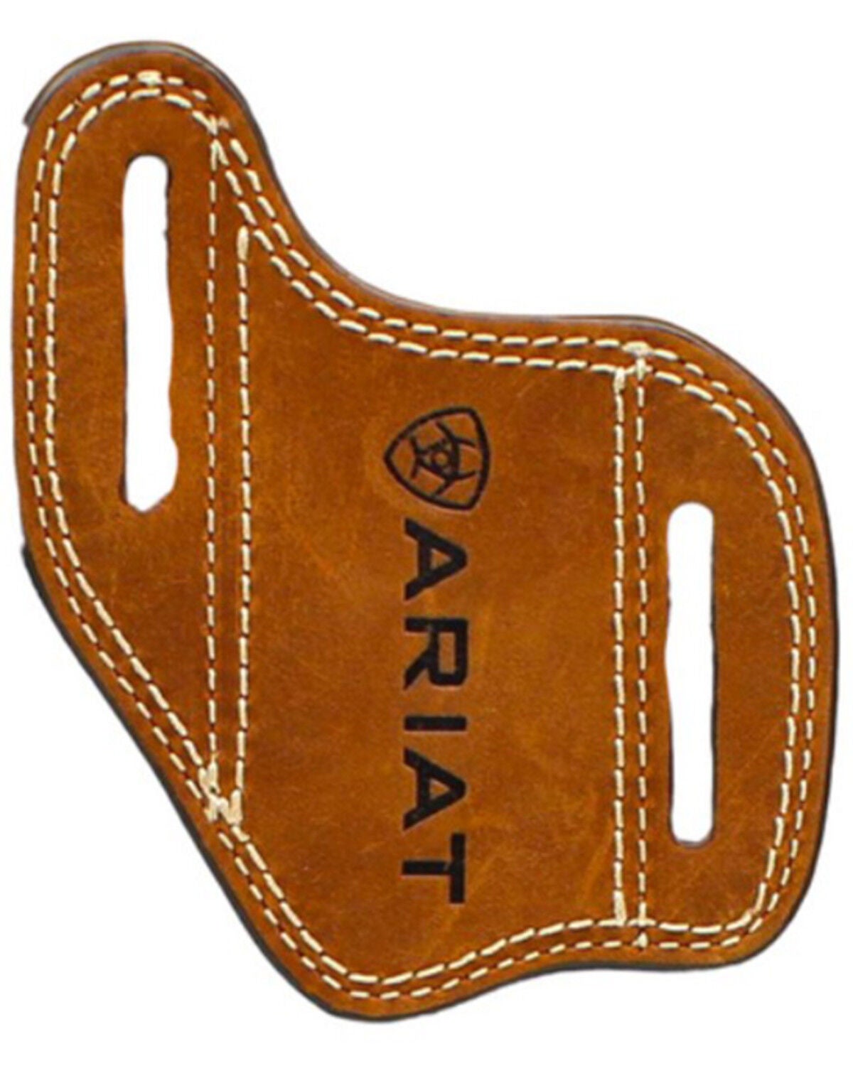 Ariat Men's Embossed Logo Knife Sheath, No Color, hi-res