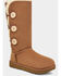 Image #1 - UGG® Women's Bailey Button Triplet II Water Resistant Boots, Chestnut, hi-res