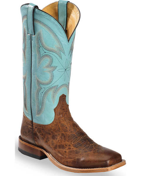 Tony Lama Men's Cabra Western Boots, Honey, hi-res