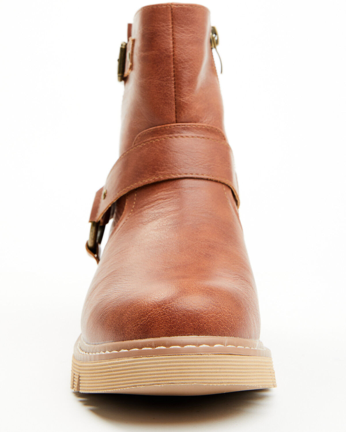 Image #4 - Corkys Women's Pick of the Patch Fashion Booties - Round Toe, Brown, hi-res