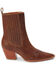 Image #2 - Matisse Women's Collins Short Boots - Snip Toe, Brown, hi-res