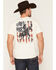 Image #1 - Cody James Men's Range Flag Short Sleeve Graphic T-Shirt, Natural, hi-res