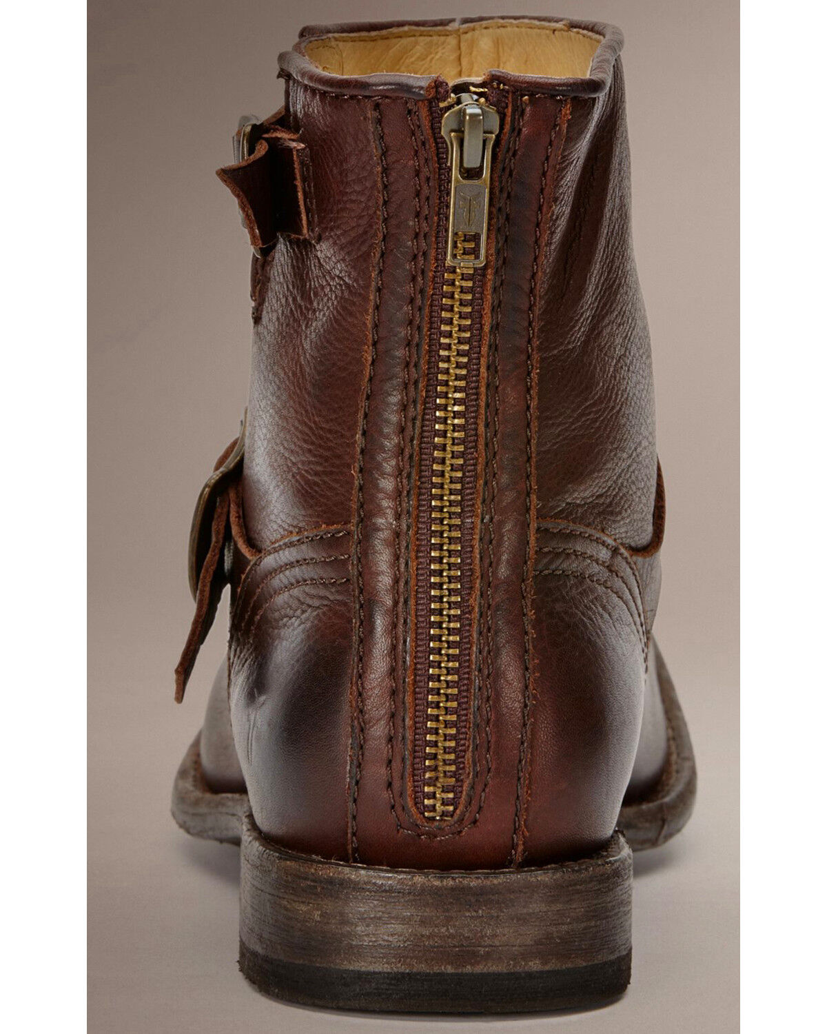 frye boots with zipper