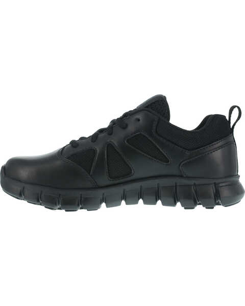Image #4 - Reebok Men's Sublite Cushion Tactical Oxford Shoes - Soft Toe , Black, hi-res