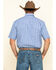 Image #2 - Rough Stock By Panhandle Men's Devlin Dobby Plaid Short Sleeve Western Shirt, , hi-res